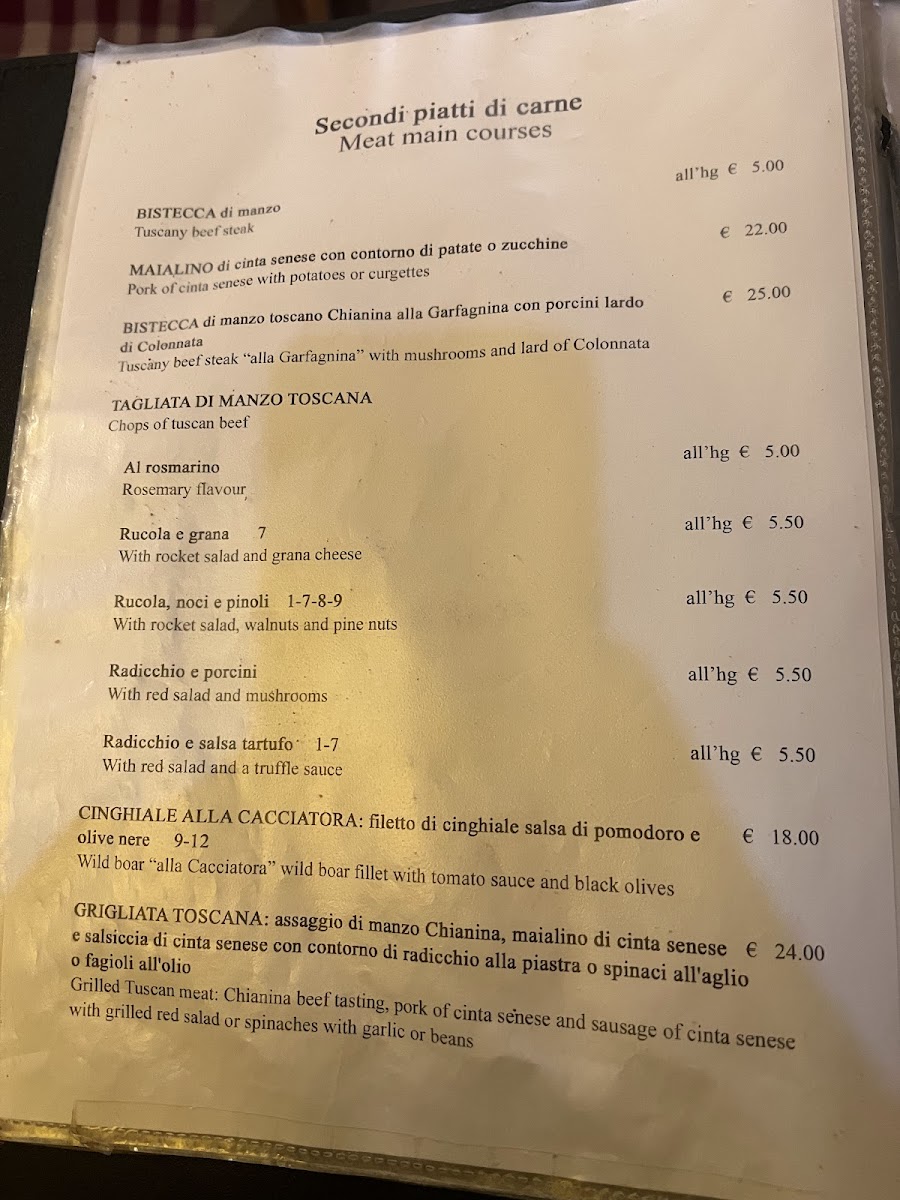 Ristorante Osteria Il Capodaglio Photo Menu 6
