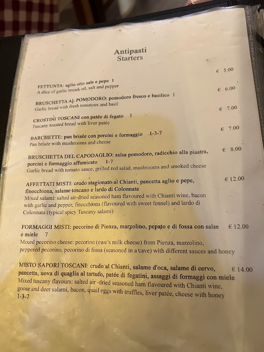 Ristorante Osteria Il Capodaglio Photo Menu 8