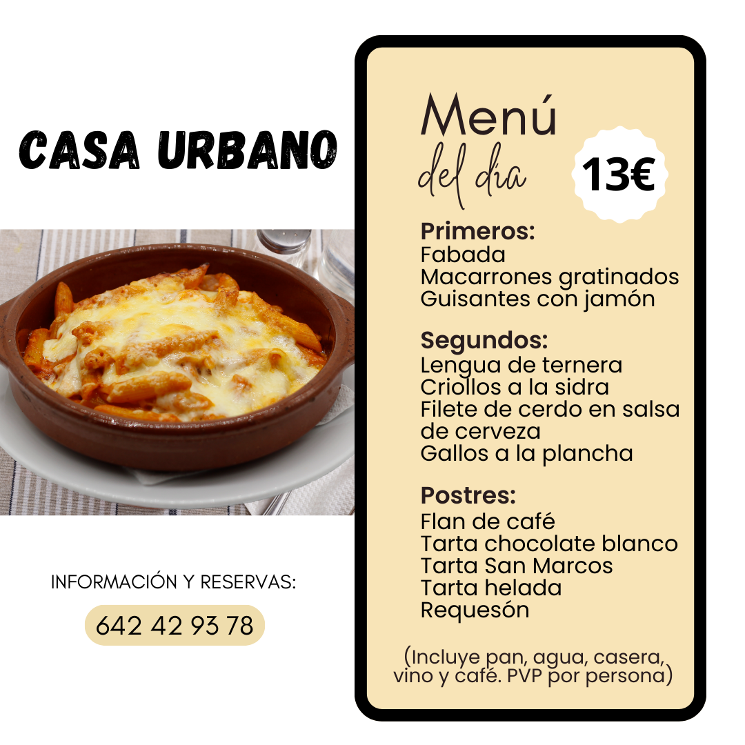 Casa URBANO Photo Menu 3