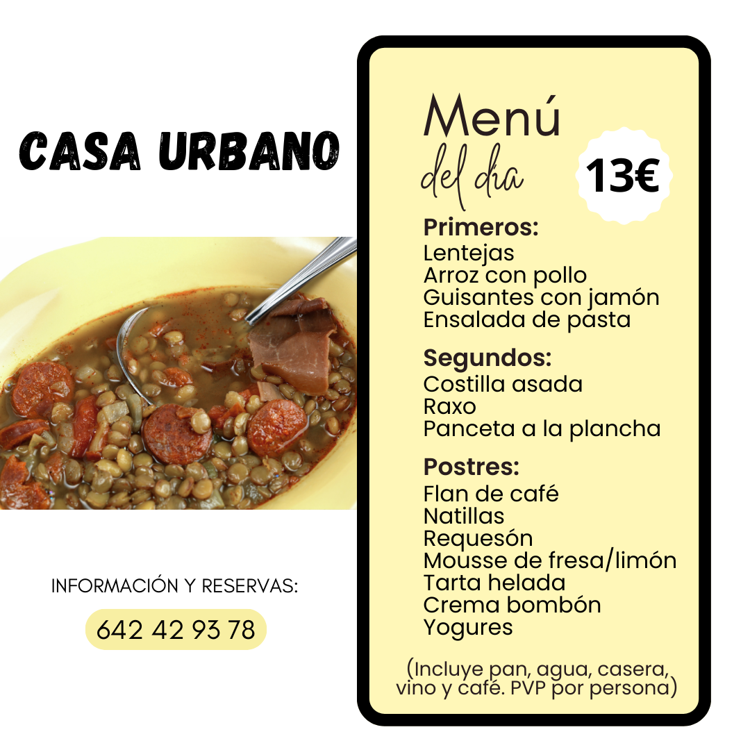 Casa URBANO Photo Menu 5