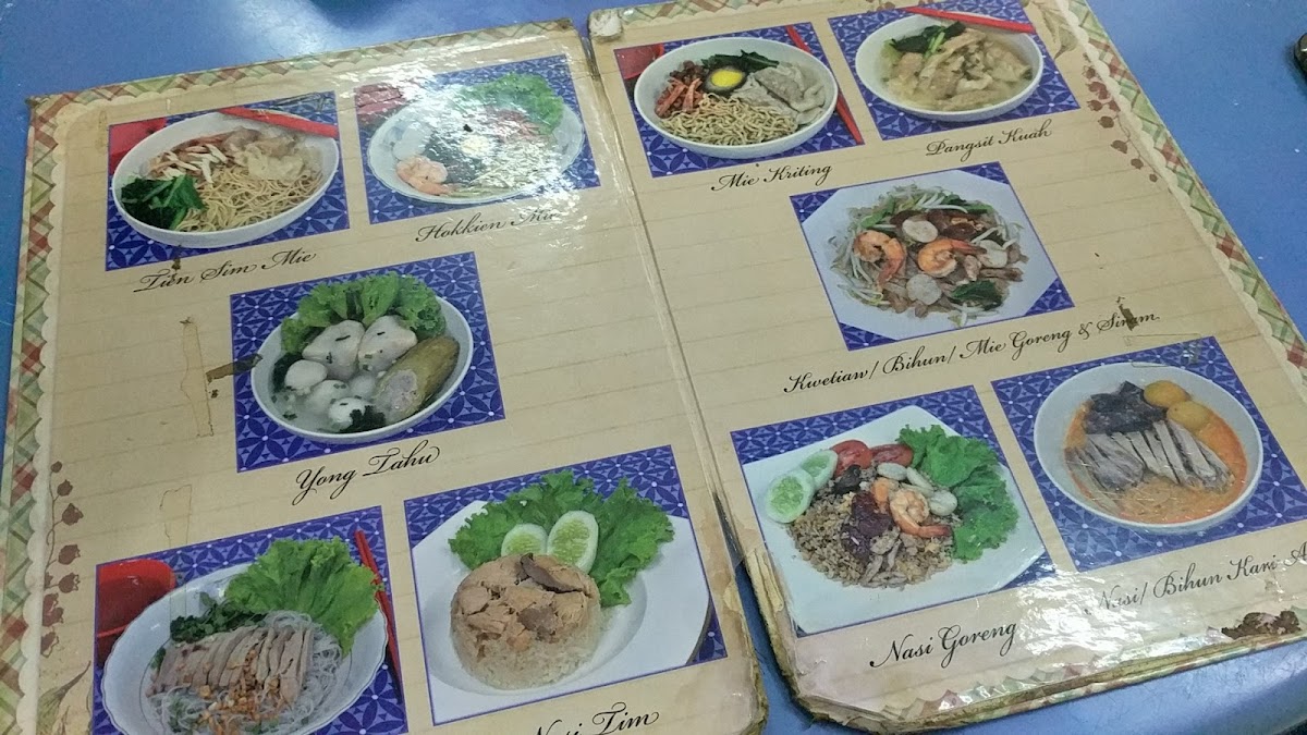 Bakmie Tien Sim TPI Photo Menu 3