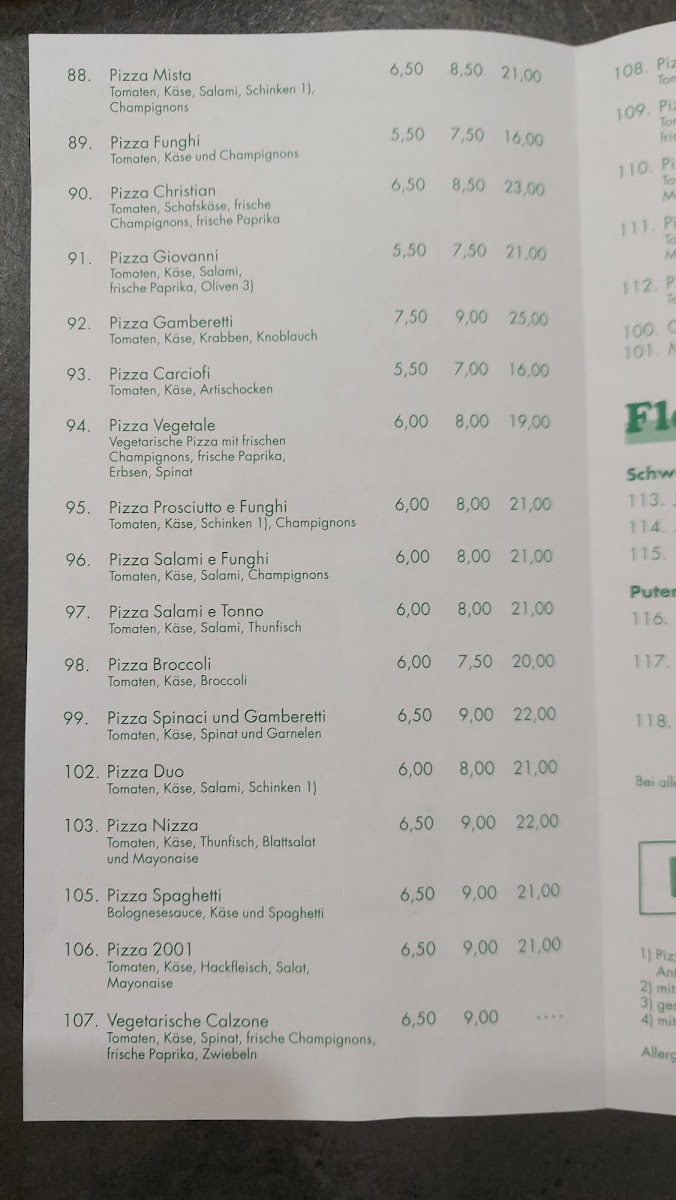 Pizzeria Mini Capri Photo Menu 4