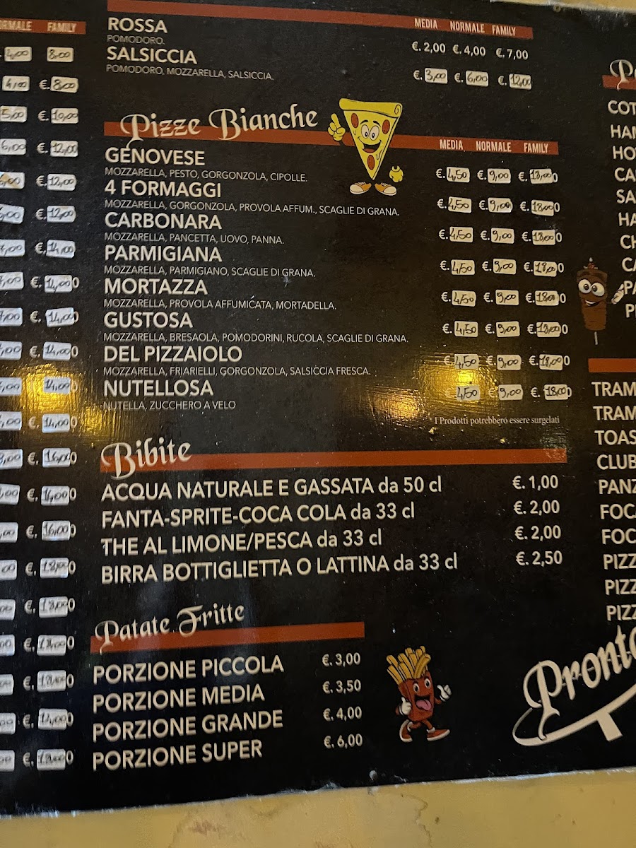 Pronto Pronto Photo Menu 4
