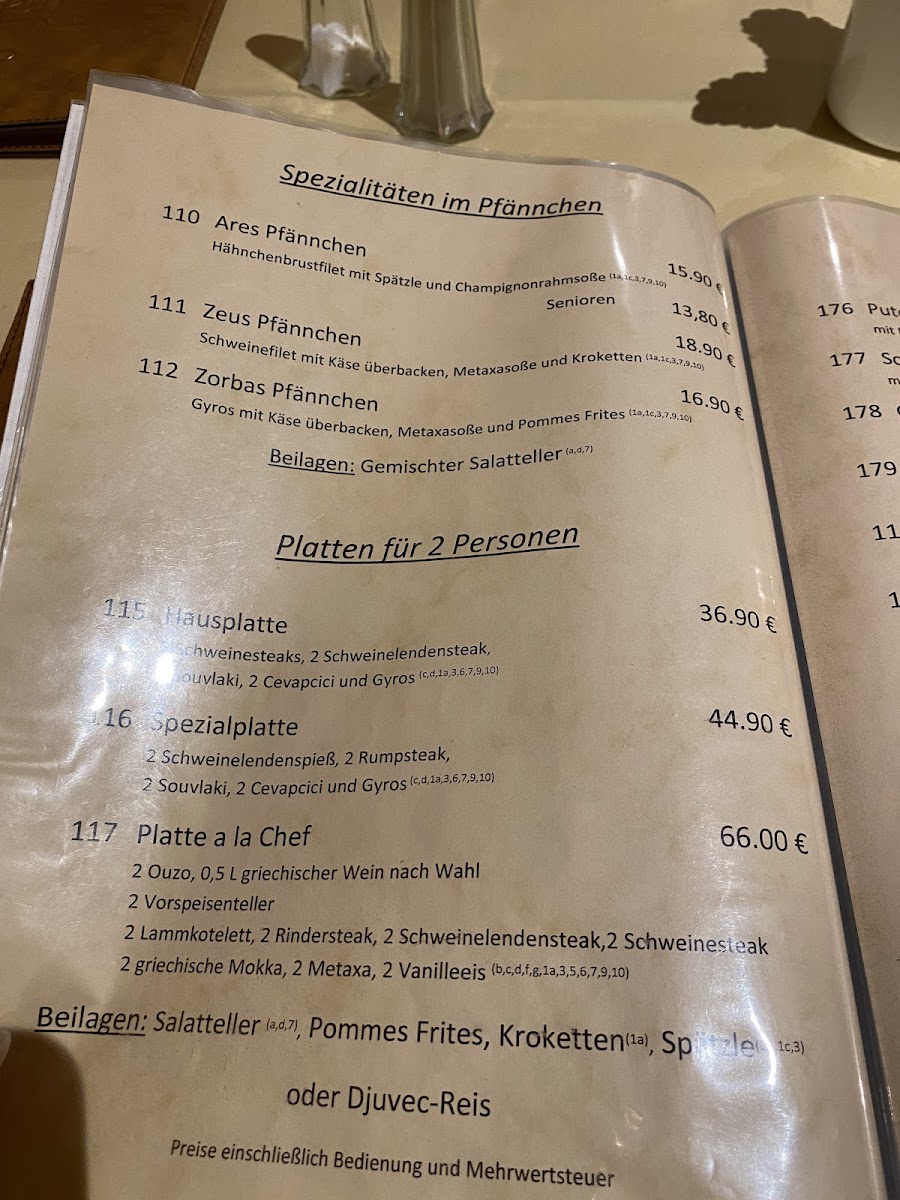 Zum Sängerheim Photo Menu 6