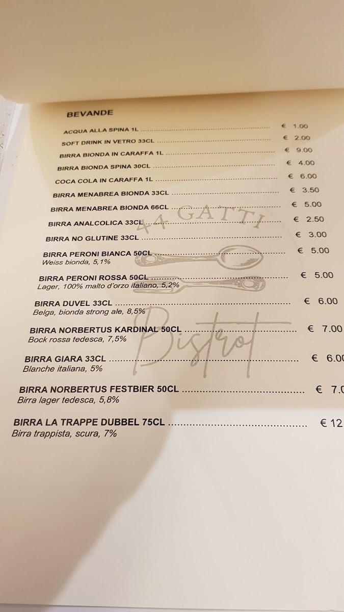44 Gatti Bistrot Photo Menu 8