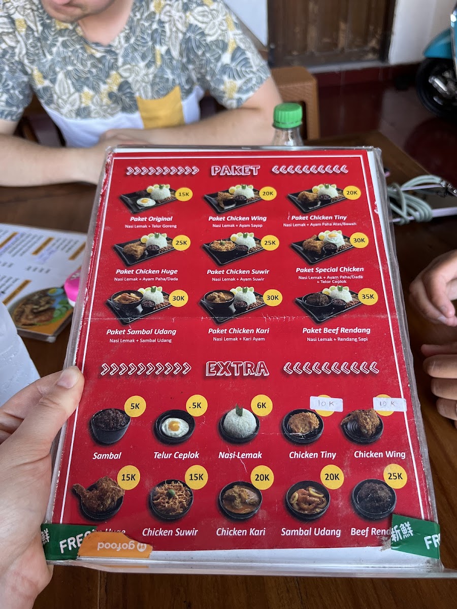 Nasi Lemak Upin-Ipin Photo Menu 5