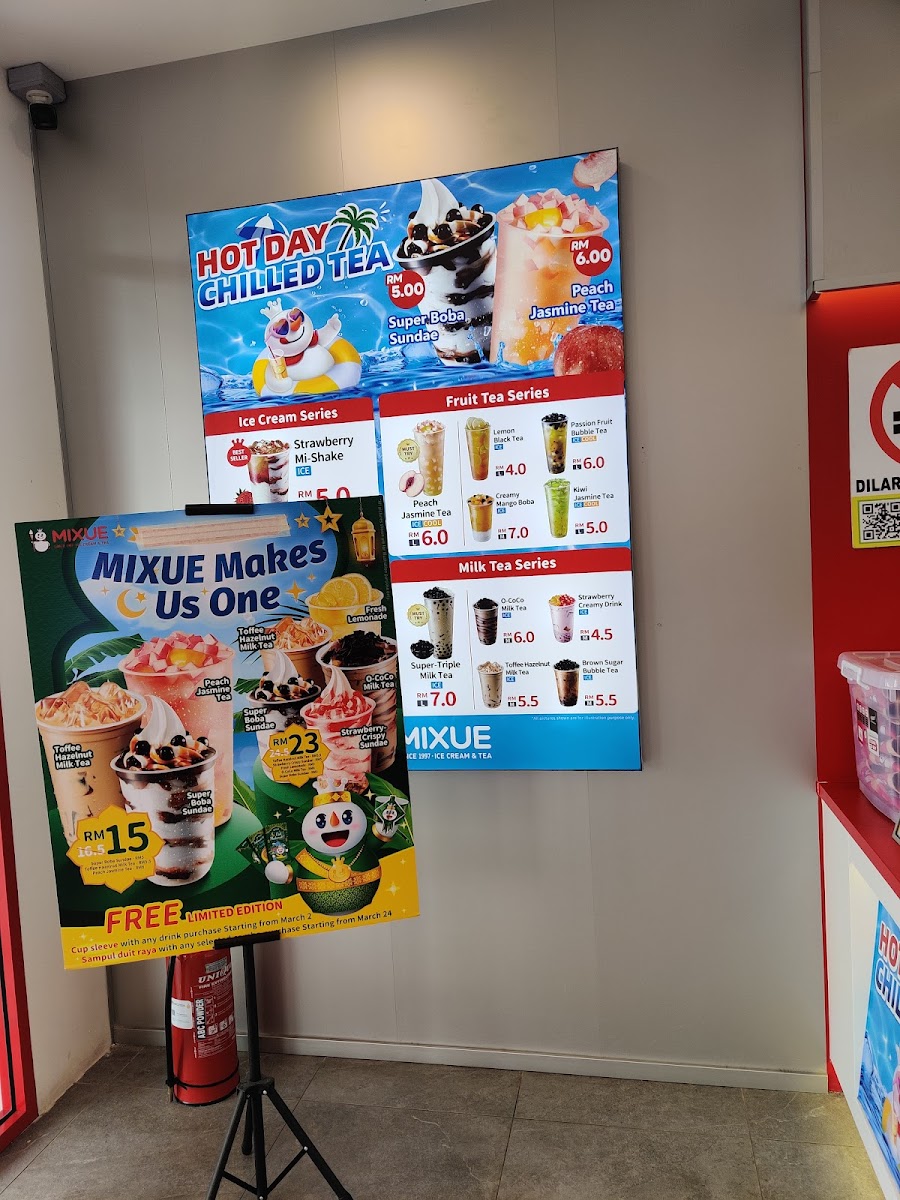 Mixue @ Kulim Kelang Lama Square (Flagship Store with Playground) Photo Menu 10