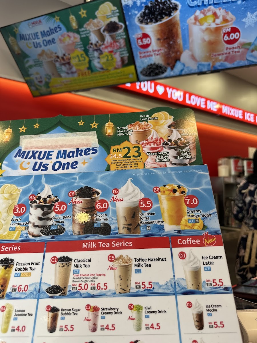Mixue @ Kulim Kelang Lama Square (Flagship Store with Playground) Photo Menu 3