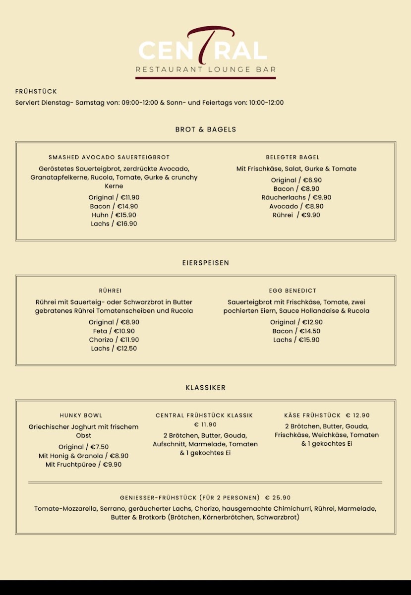 Central Photo Menu 1