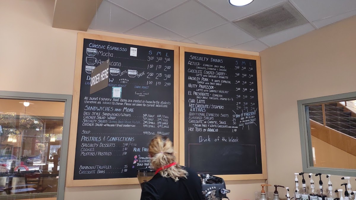 The Sweet Spot Photo Menu 1