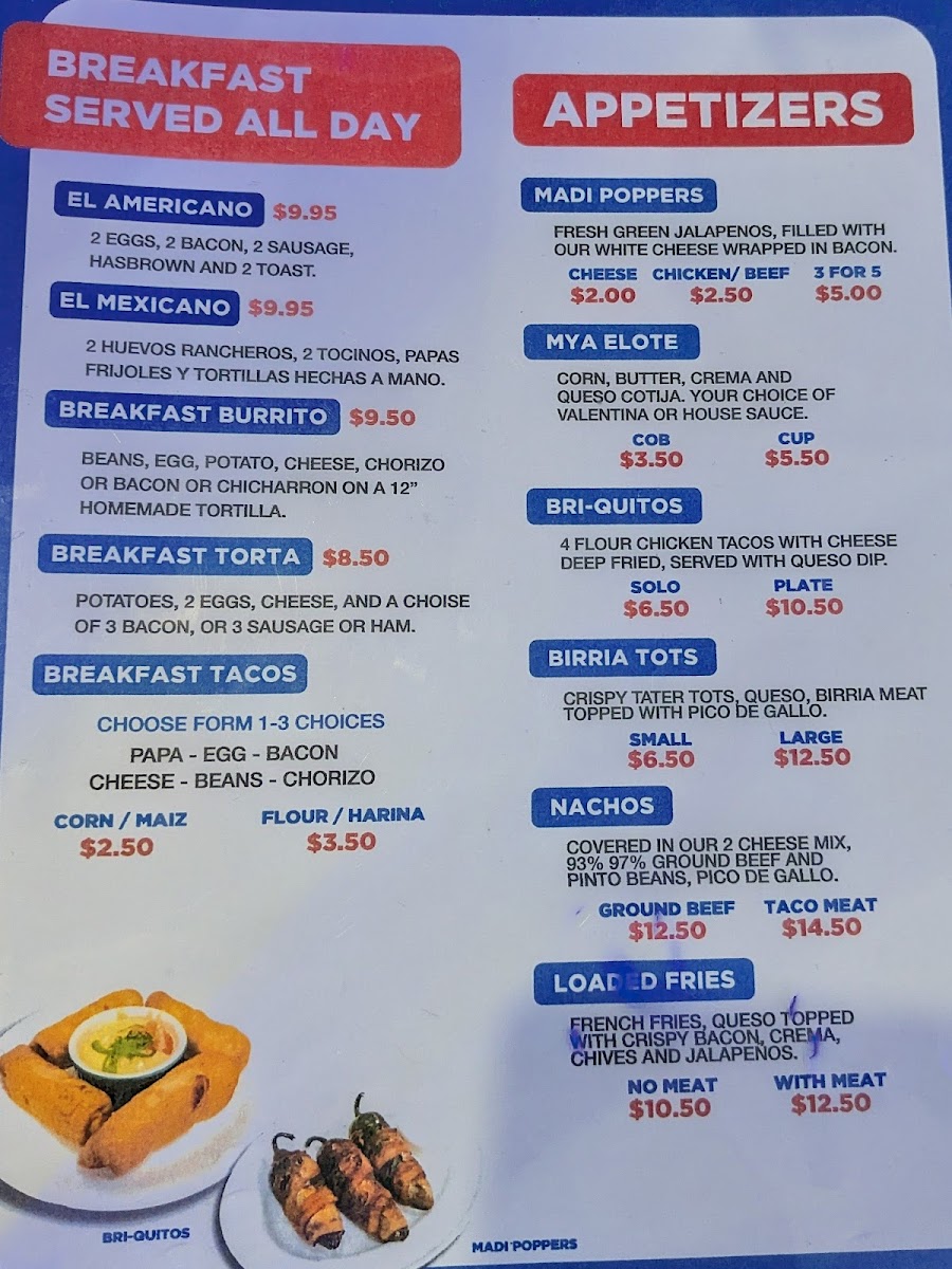 Taco City Photo Menu 1