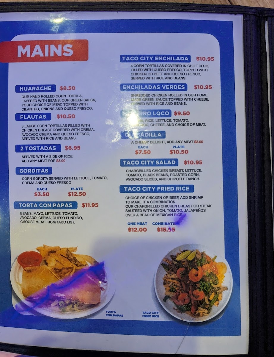 Taco City Photo Menu 7