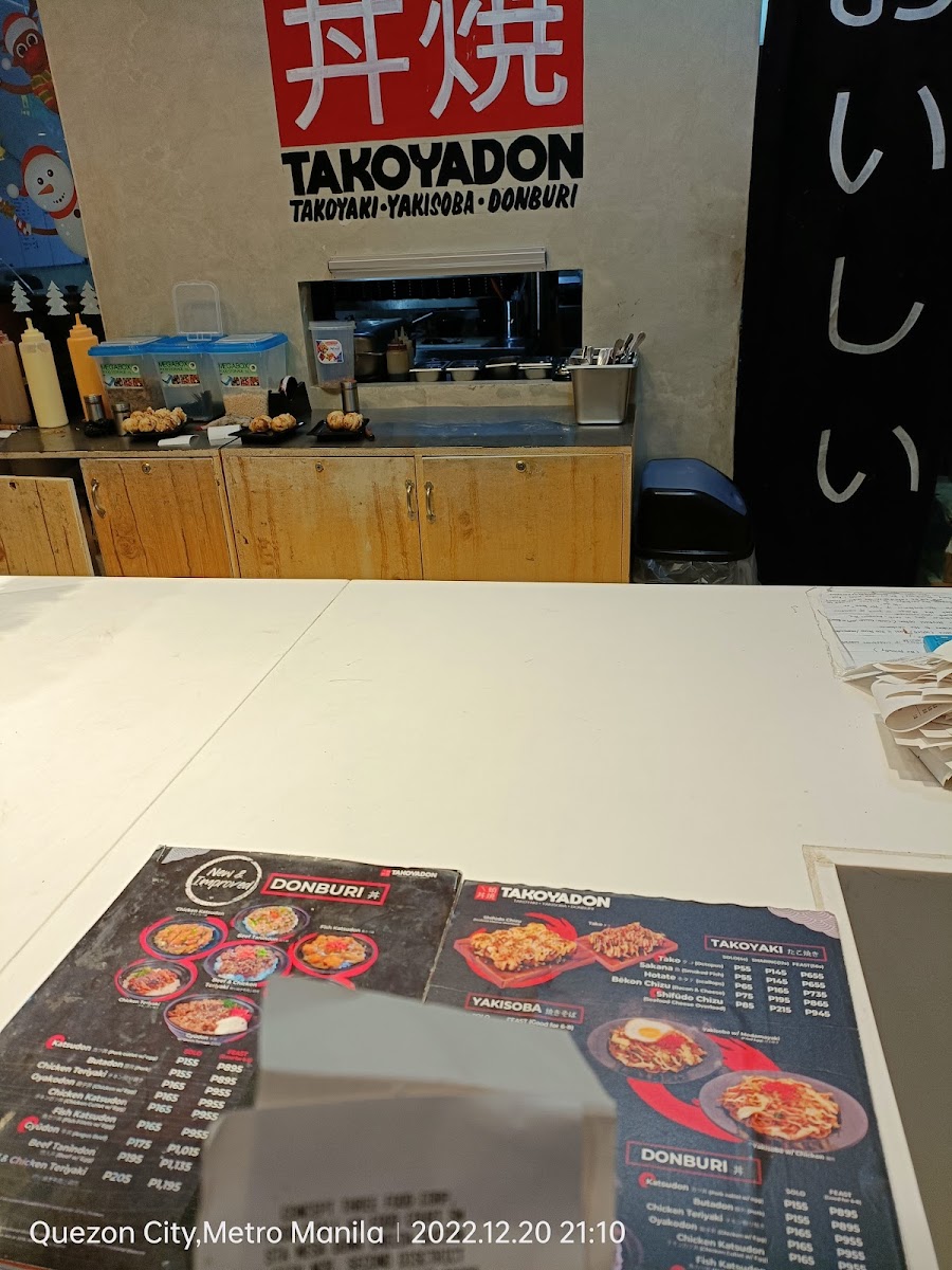 Takoyadon - SM City Sta. Mesa Photo Menu 3