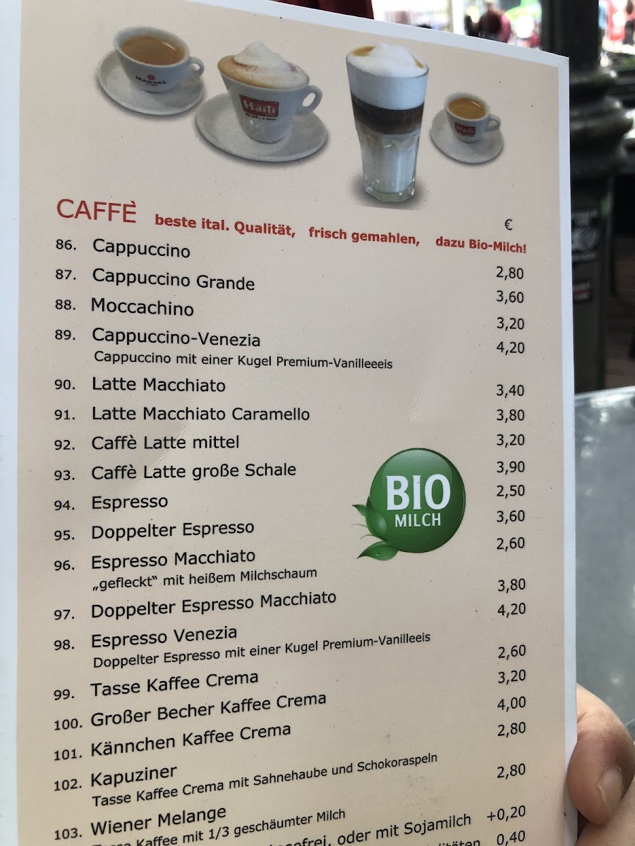 Eiscafé Venezia Photo Menu 3