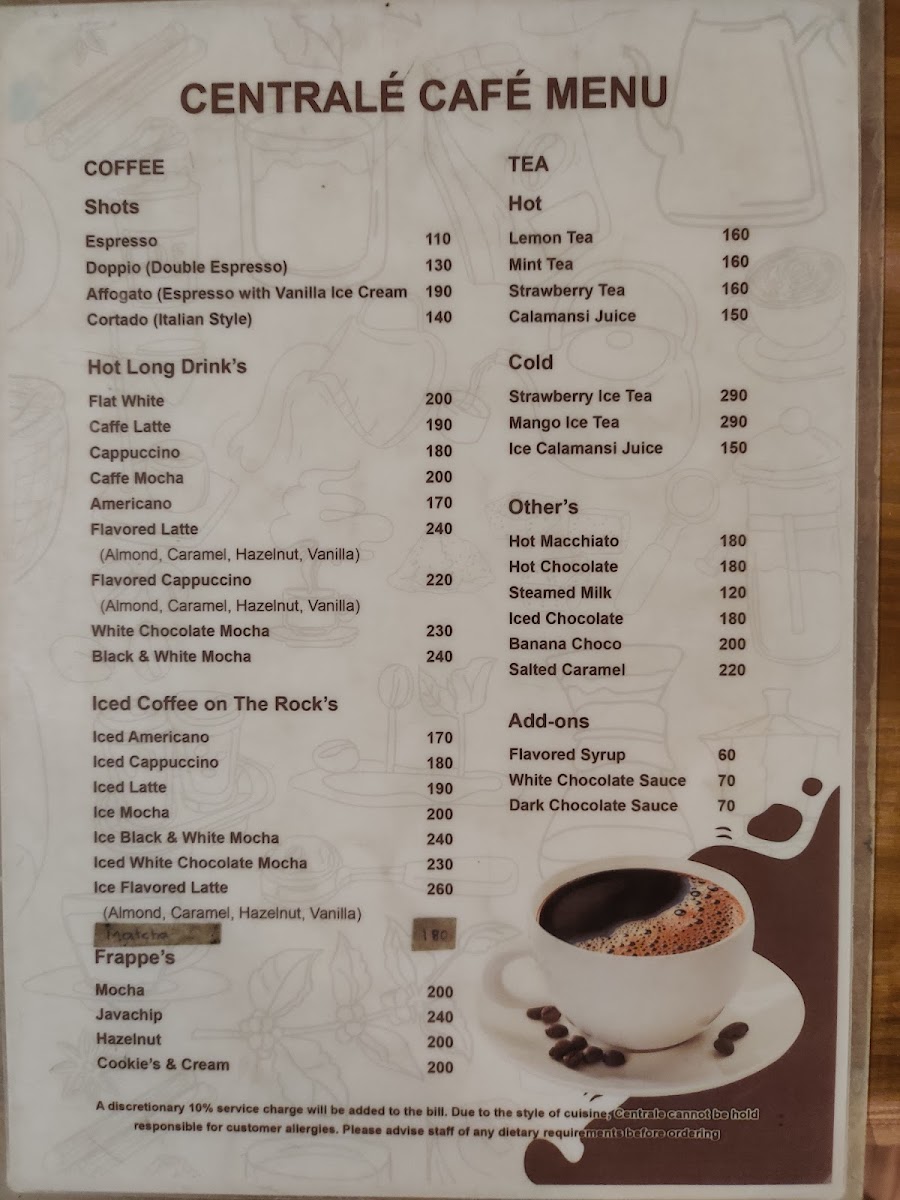 Centralè Photo Menu 8