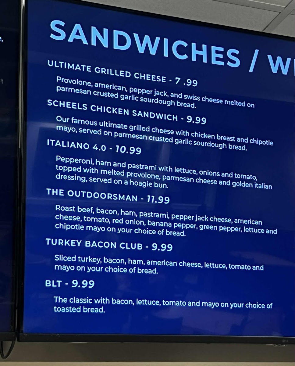 Ginna’s Café Photo Menu 3