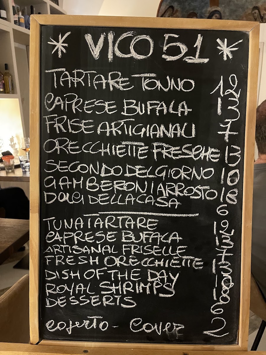 Vico51 bar&cucina Photo Menu 1