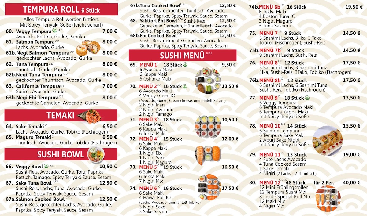 Chikiti Sushi & Asian Food Photo Menu 3