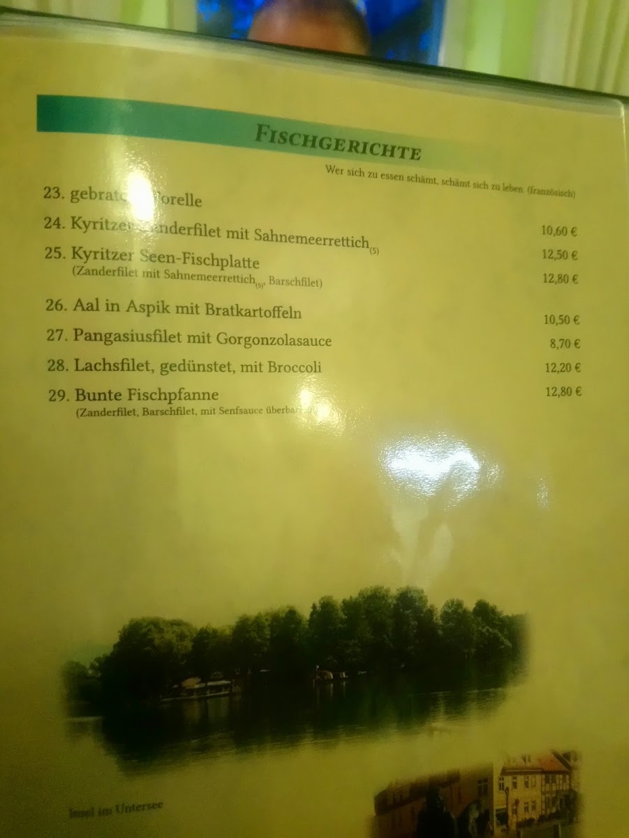 Bluhm's Hotel & Restaurant Am Markt Photo Menu 3