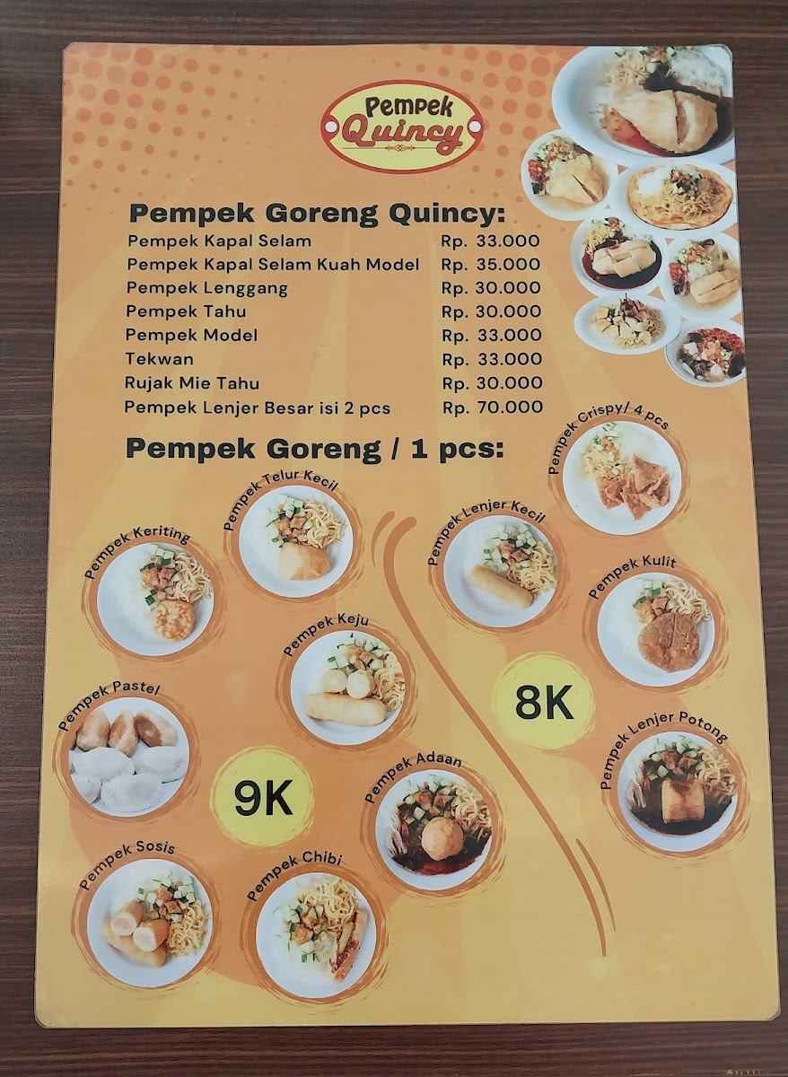 Pempek Quincy Photo Menu 2