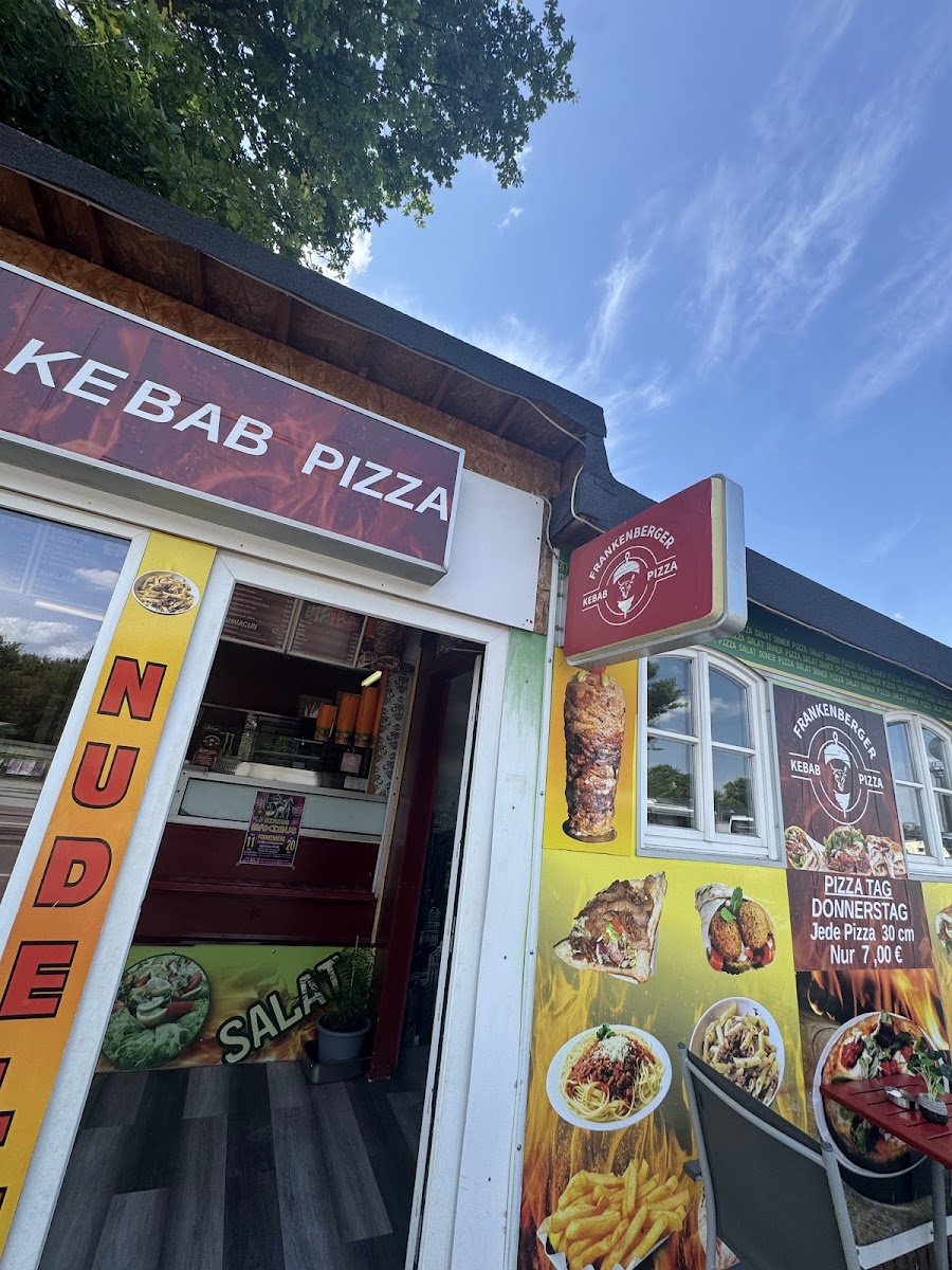 Frankenberger Kebab Pizza Photo Menu 4