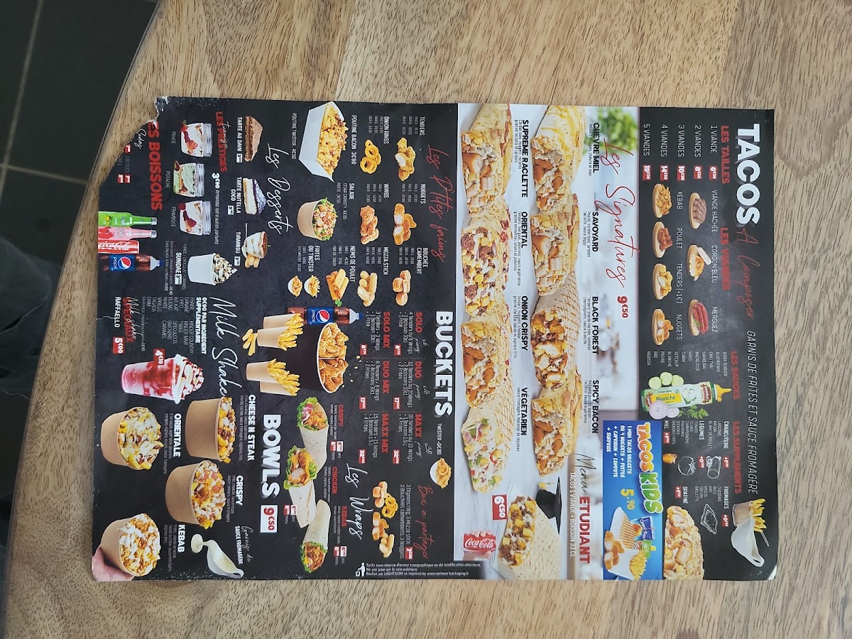 Ab tacos burger worhmout Photo Menu 3