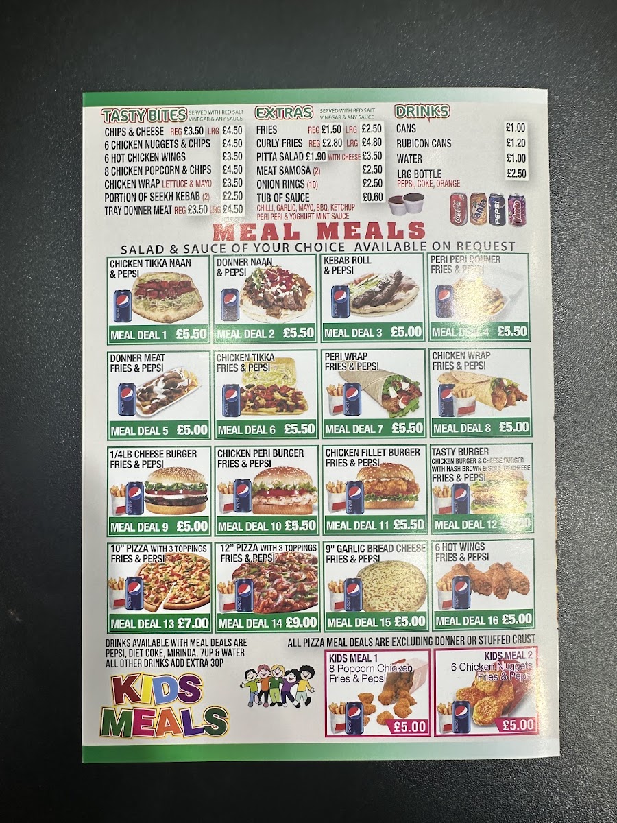 Tasty Spot Photo Menu 3