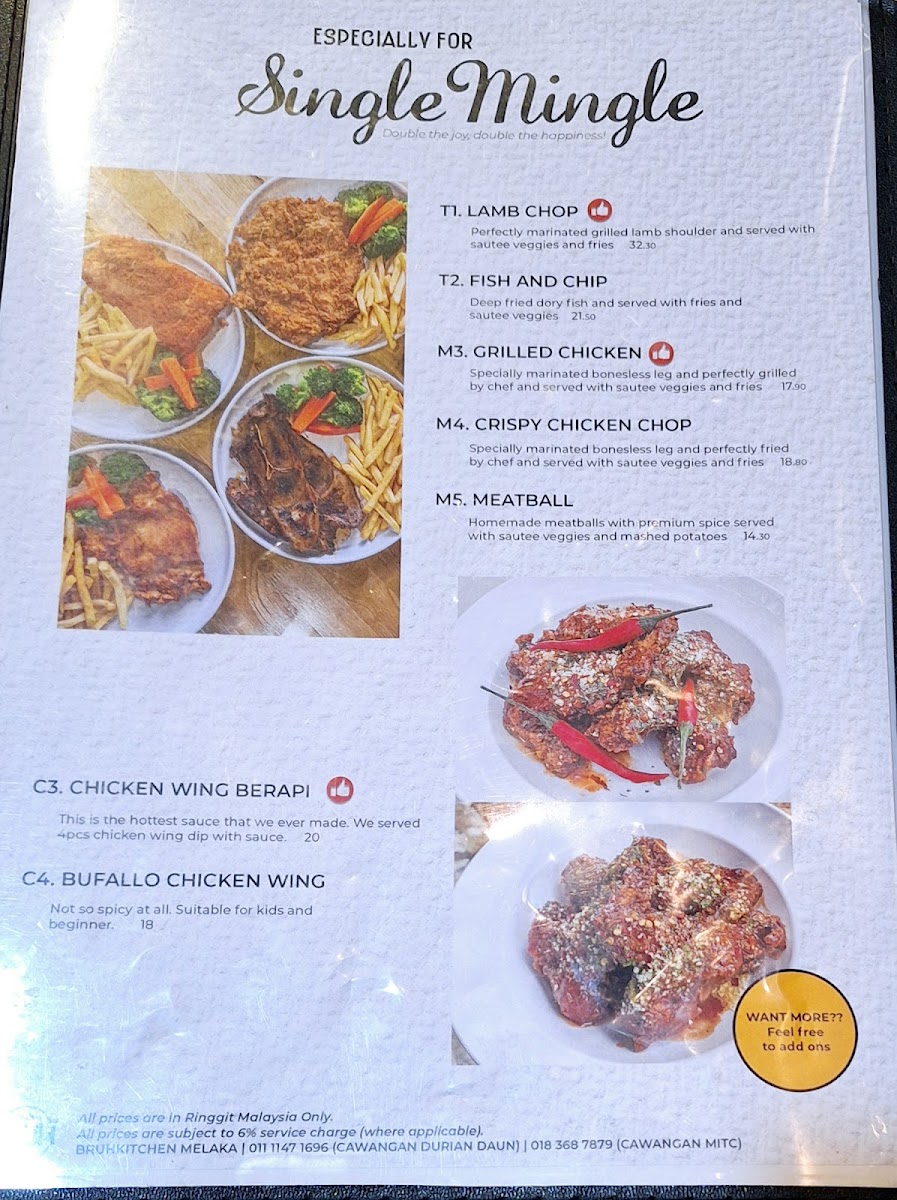 Bruh Kitchen Mitc Photo Menu 2