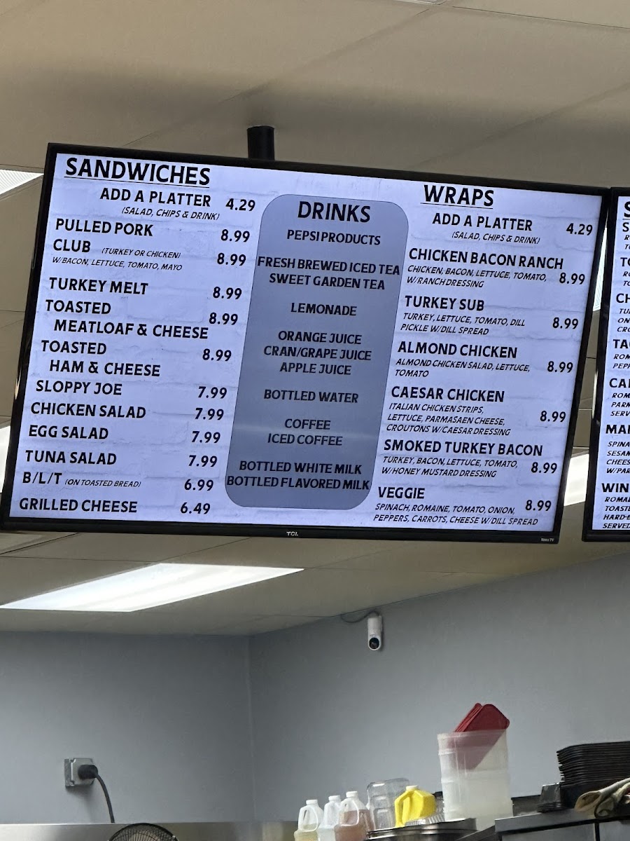 Baker's Nook Cafe Photo Menu 3