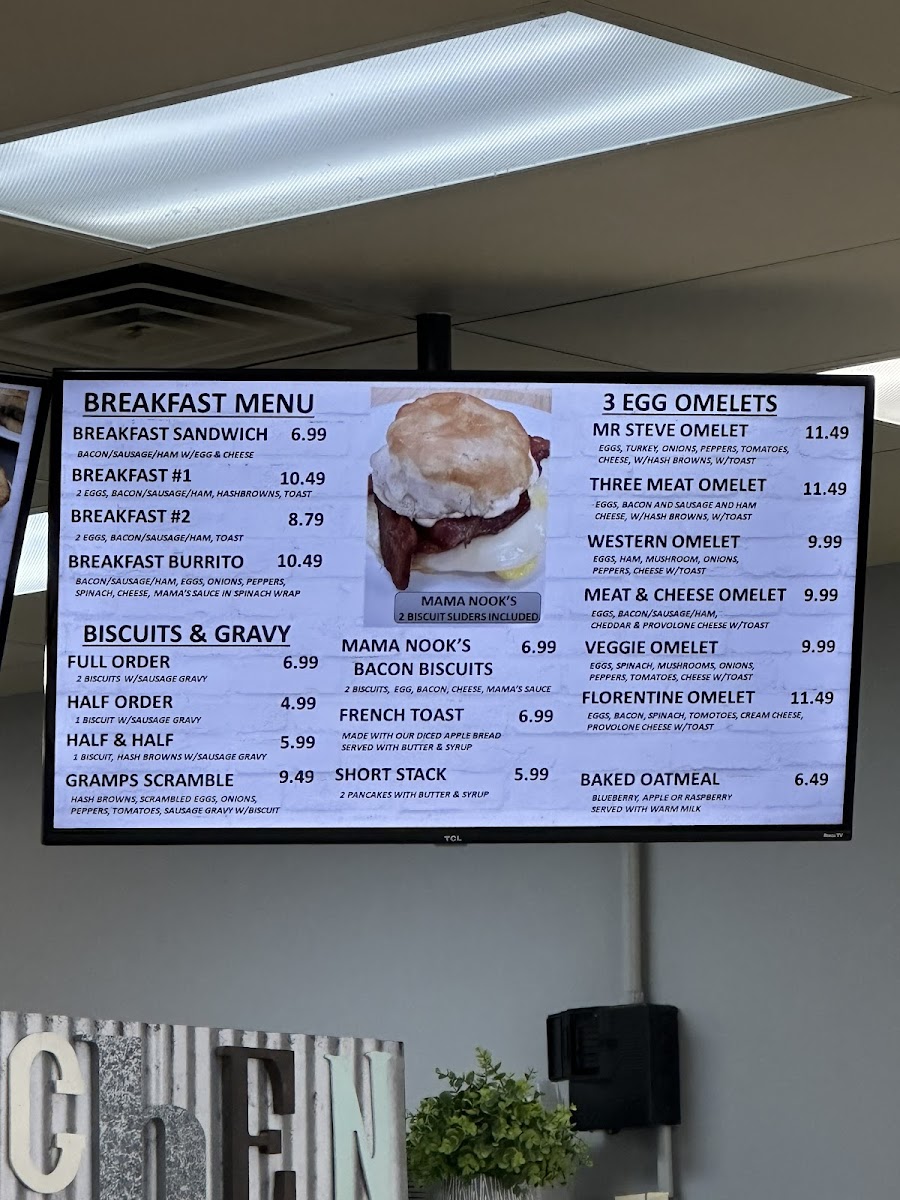 Baker's Nook Cafe Photo Menu 4
