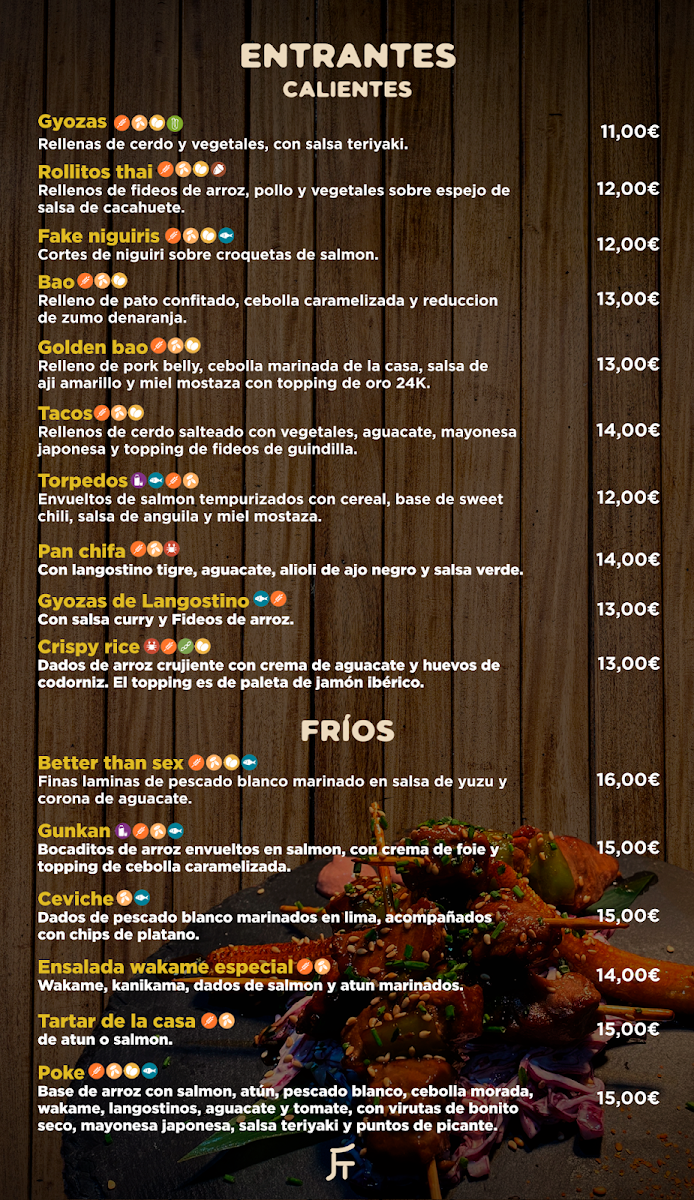 Takimi - Sushi & Fusion Food Photo Menu 1