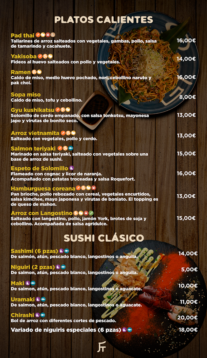 Takimi - Sushi & Fusion Food Photo Menu 3