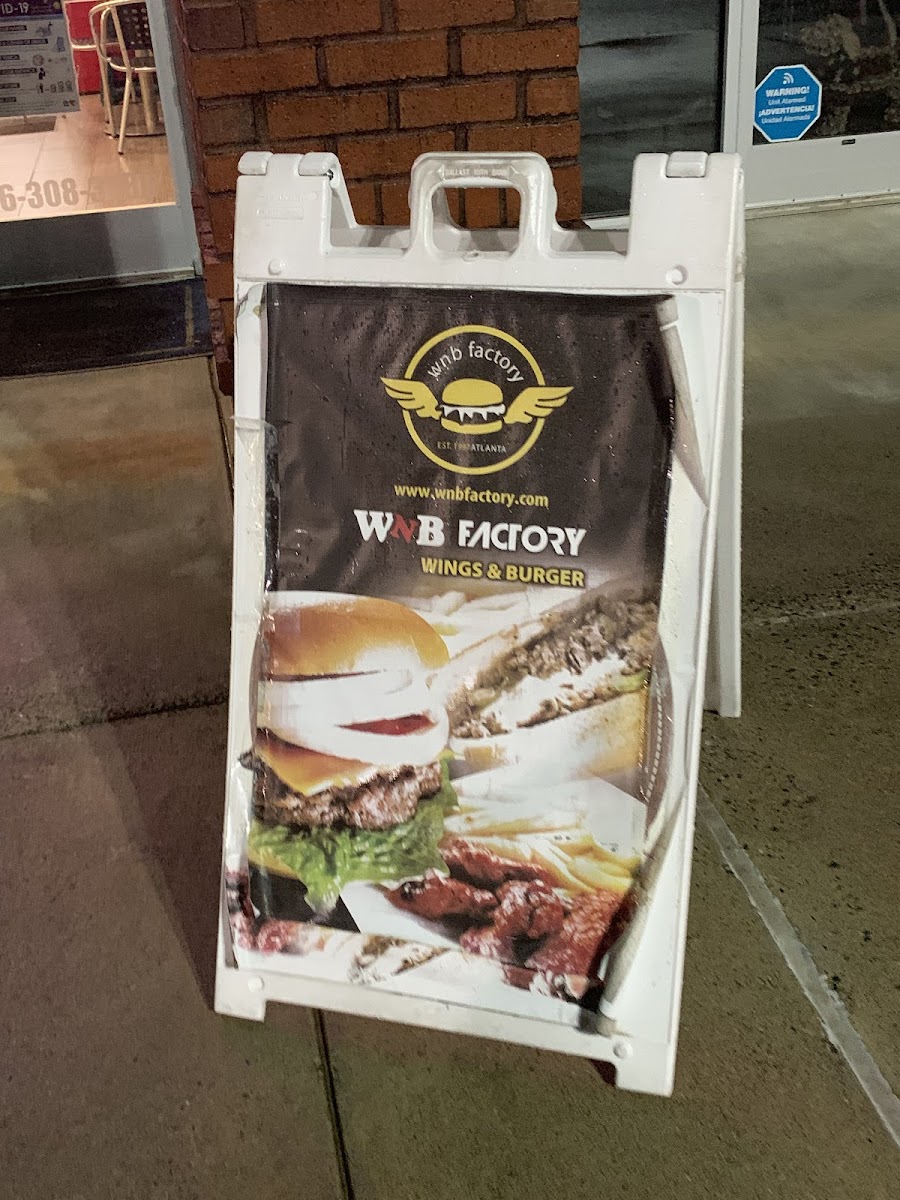 WNB Factory - Wings & Burger Photo Menu 10