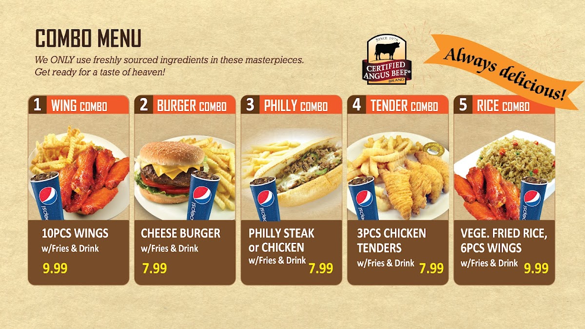 WNB Factory - Wings & Burger Photo Menu 5