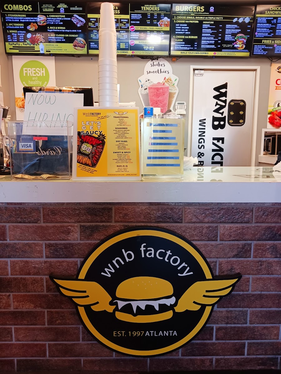 WNB Factory - Wings & Burger Photo Menu 6