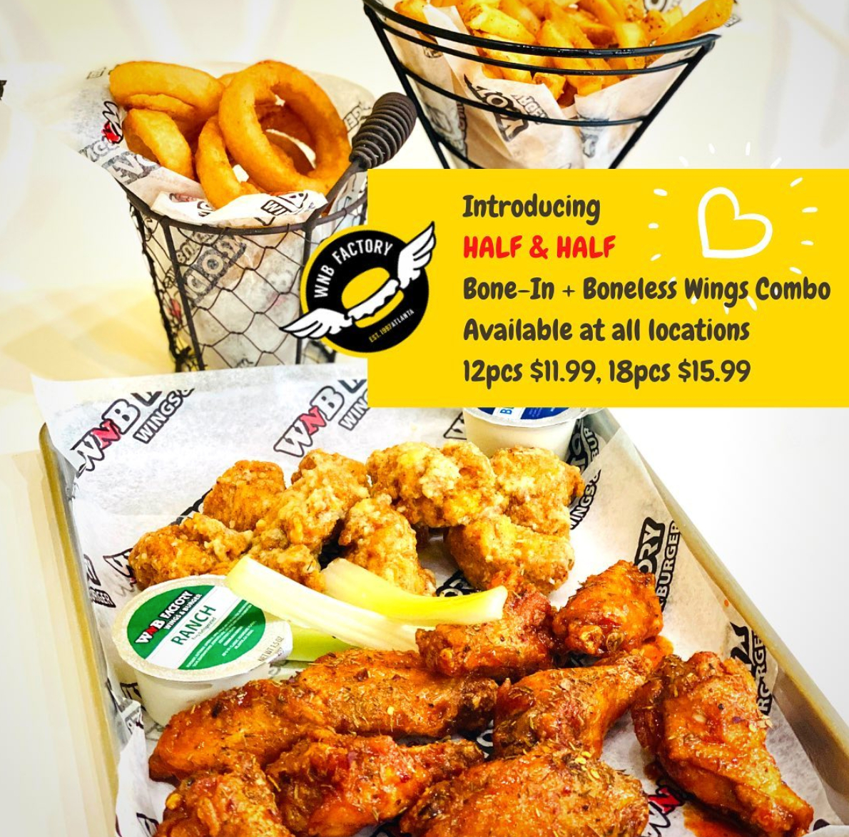 WNB Factory - Wings & Burger Photo Menu 8
