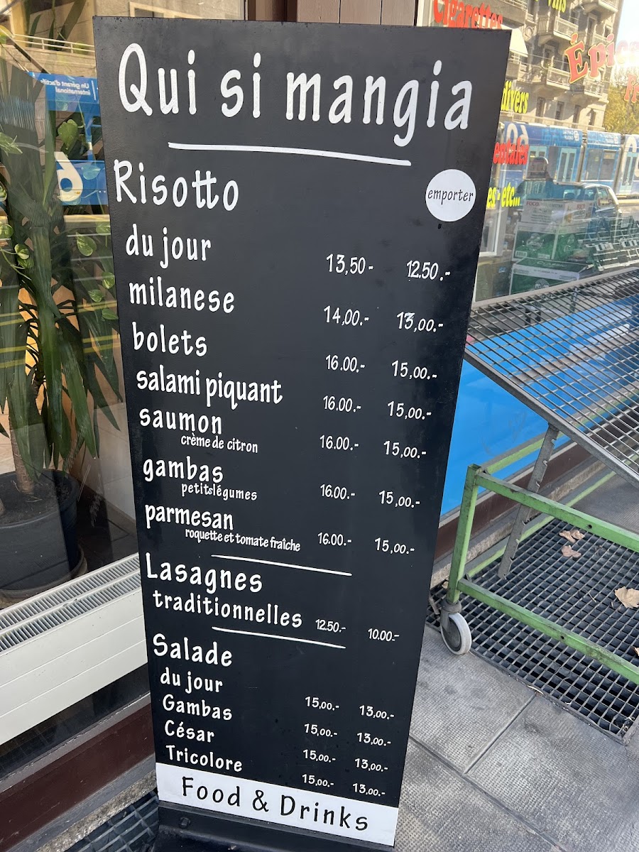 Momento Italian Food Photo Menu 1