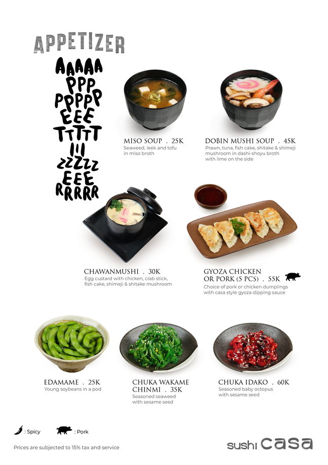 Sushi Casa Photo Menu 10