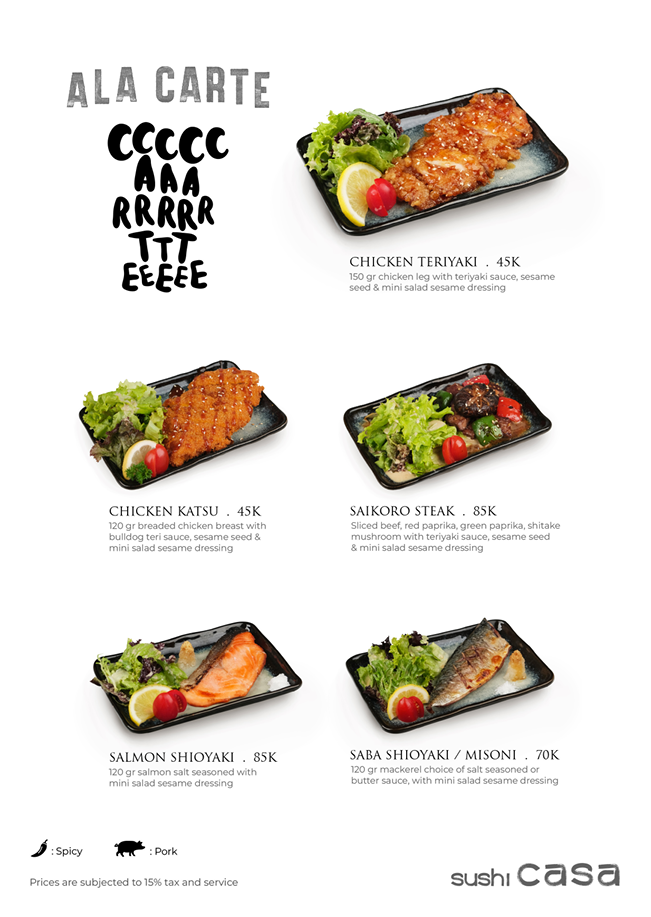 Sushi Casa Photo Menu 4