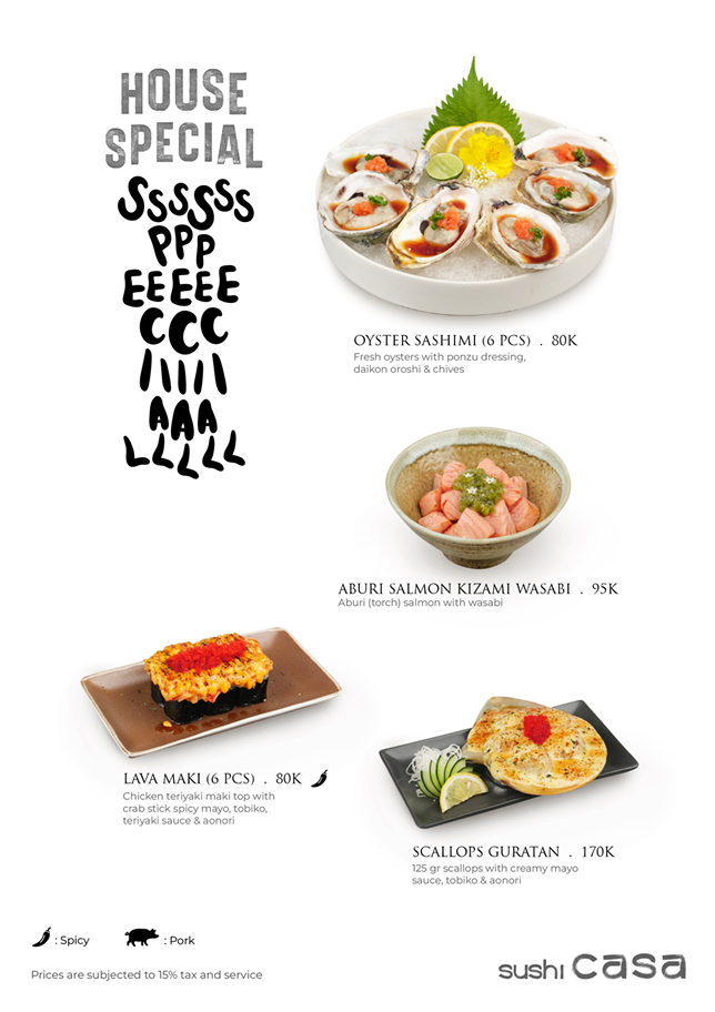Sushi Casa Photo Menu 5