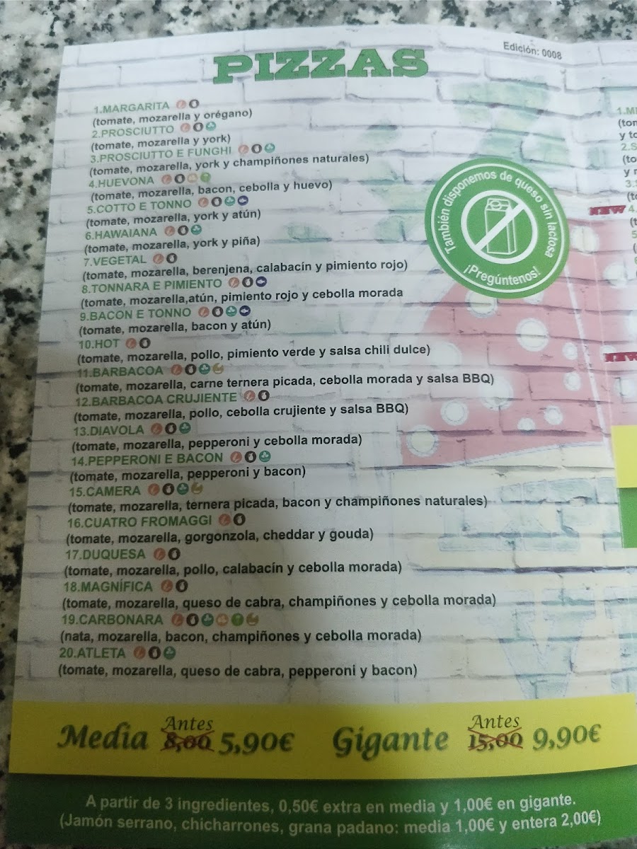 Express Vip Pizzas Camas Photo Menu 6