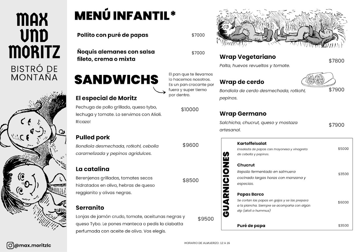 Max und Moritz Photo Menu 2