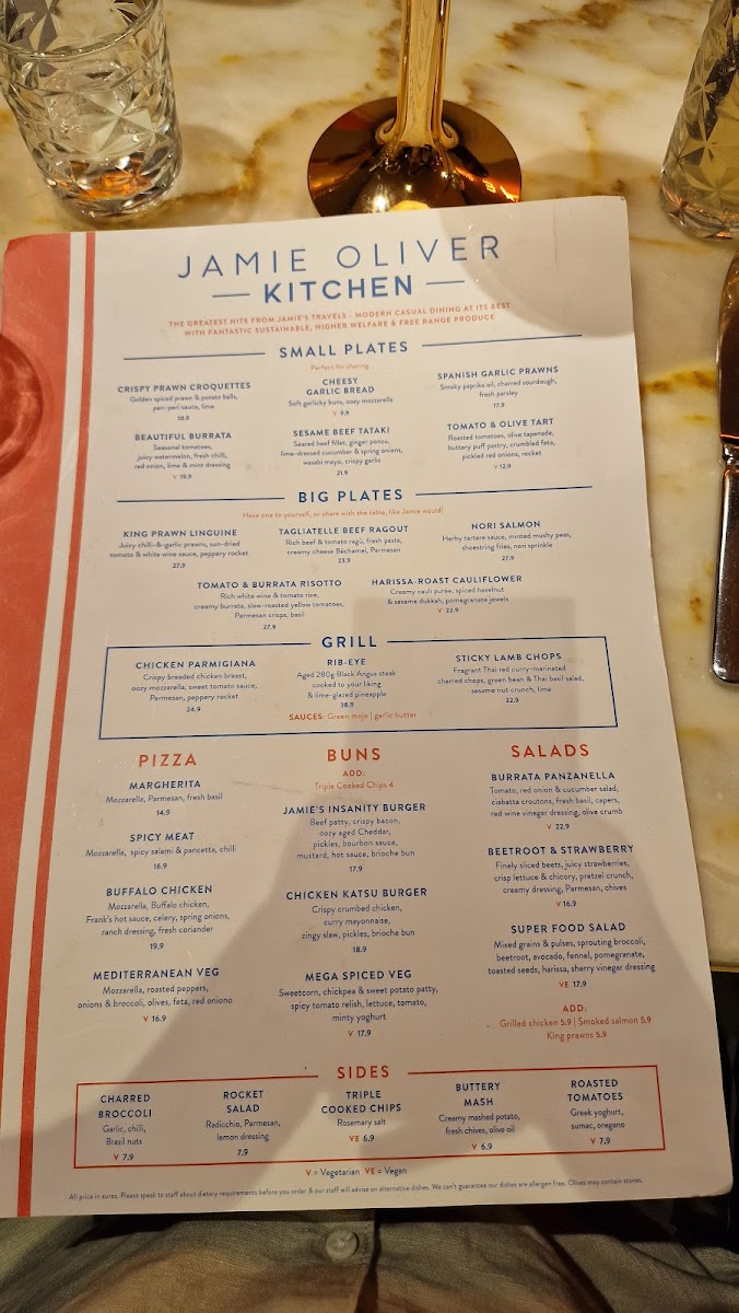 Jamie Oliver Kitchen Berlin Photo Menu 10