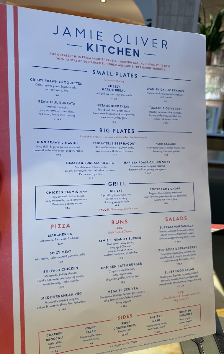 Jamie Oliver Kitchen Berlin Photo Menu 9