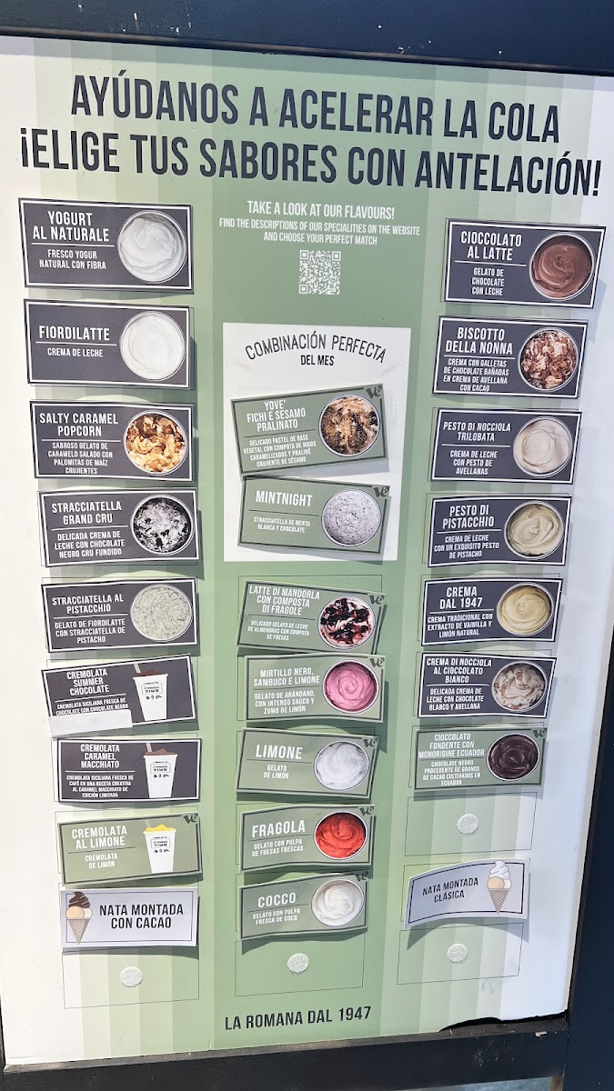 Gelateria La Romana Photo Menu 4
