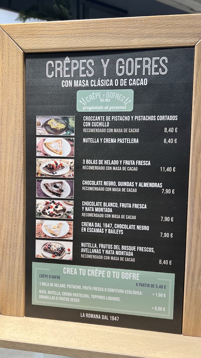Gelateria La Romana Photo Menu 5
