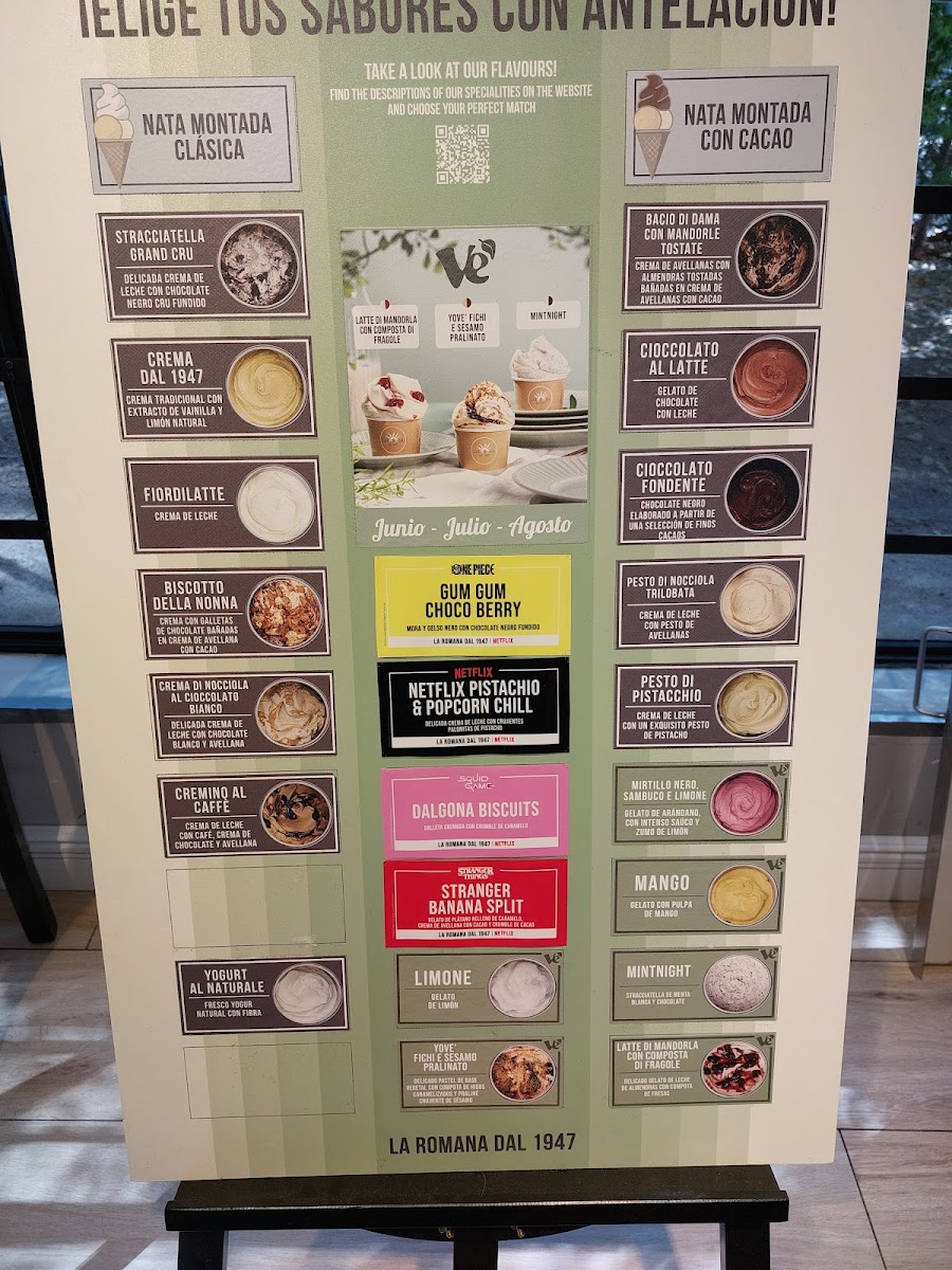 Gelateria La Romana Photo Menu 9