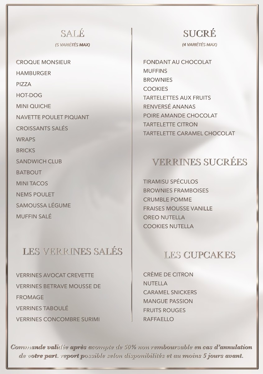 Dali delice Photo Menu 1