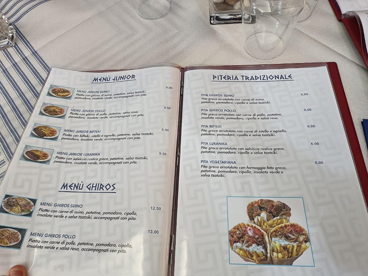 Greek Souvlaki Photo Menu 1