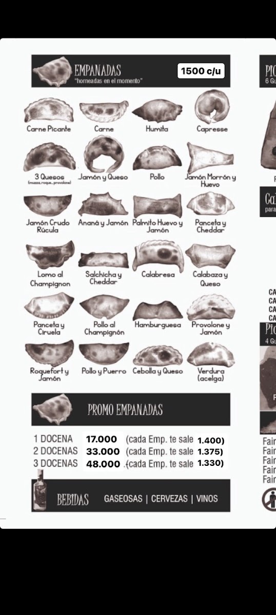 Pizza Cabre's Photo Menu 3